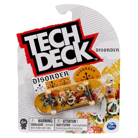 Teck Deck 96mm Fingerboard (M47) Disorder - Yellow £4.99